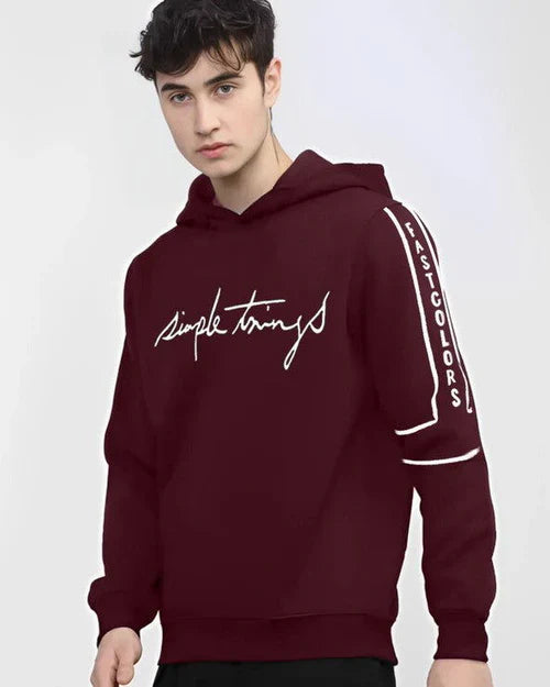 Simple Things FastColors Printed sweatshirts hoodies for men